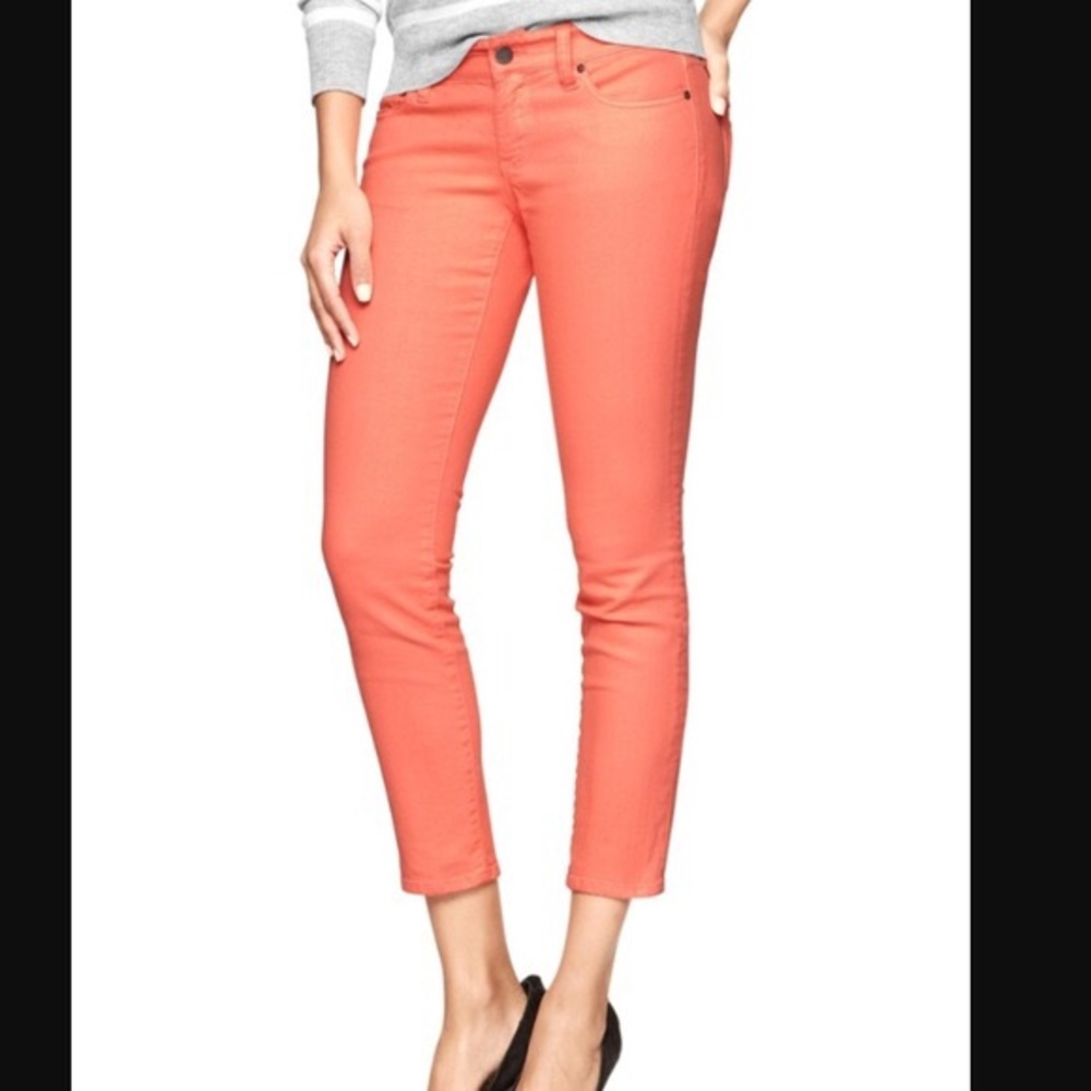 Neon Coral Jeans